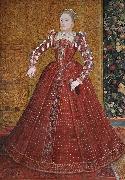 Steven van der Meulen Queen Elizabeth I oil painting